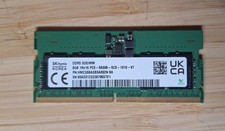 SK Hynix HMCG66AGBSA092N BA 8GB 1x8GB RAM DDR5 5600MHz SODIMM
