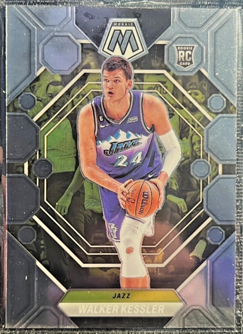2022-23 Panini Mosaic Walker Kessler #212 RC Rookie Utah Jazz