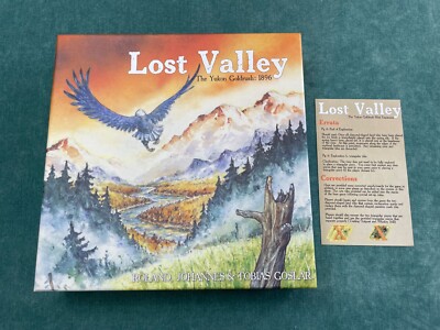 Lost Valley: The Yukon Goldrush 1896 with Mini-Expansion - Pandasaurus Games