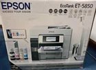 Epson EcoTank Pro ET-5850 Wireless Color All-in-One Supertank Printer-Brand New