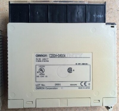 1Pcs Used Omron Analog Output D/A Unit C200H-DA004 Plc Plc Module zt