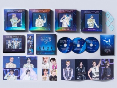 SHINEE WORLD VI PERFECT ILLUMINATION:SHINEE'S BACK DVD/3Disc+Buch+