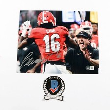 Lewis Cine Signed 8x10 (Kirby) Georgia Bulldogs