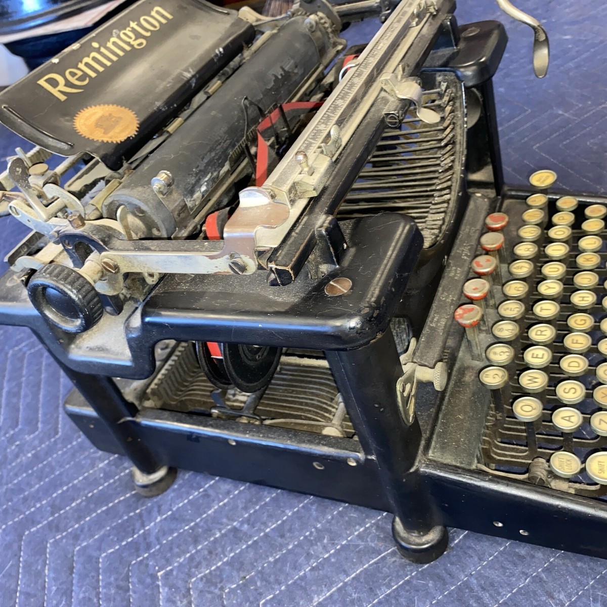 Vintage Remington Standard Manual Typewriter No 10