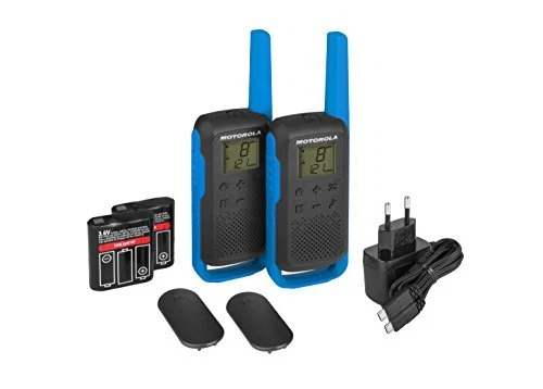 MOTOROLA Solutions - Lotto di 2 Walkie Talkie - TALKABOUT T62 - PMR - Foto 5 di 9