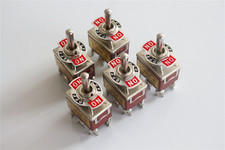 10x Heavy Duty15A 250V DPDT 6 Pin ON -OFF- ON Momentary Toggle Switch