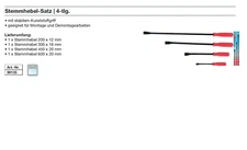 Stemmhebel-Satz 4 Pcs