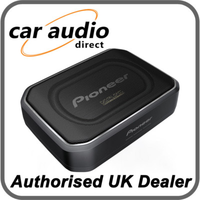 Pioneer TS-WX140DA - Platzsparender Sub Untersitz Aktiv Subwoofer 170W