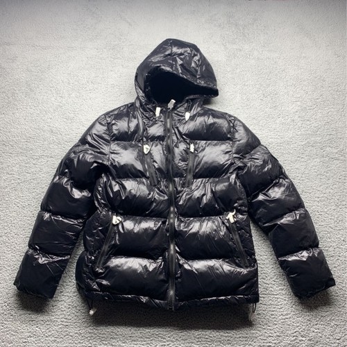 Pocket Wetlook Puffer Jacket Size 