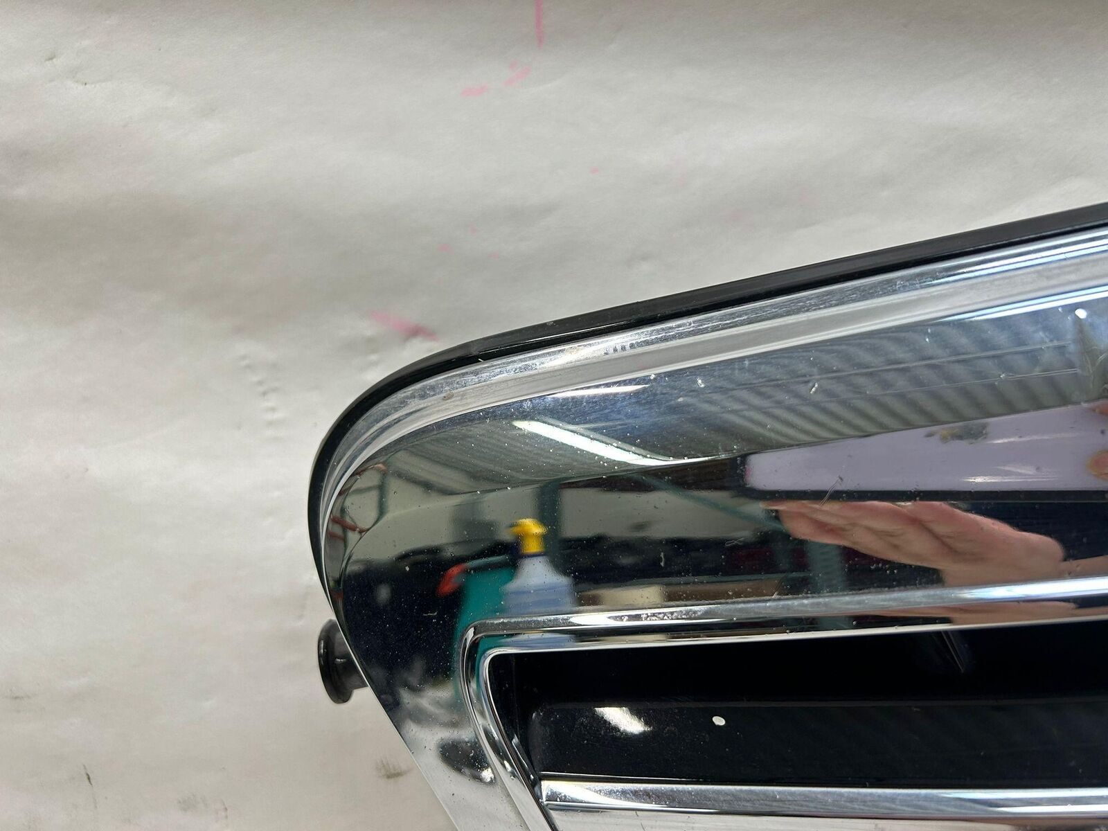 2011 W212 MERCEDES E63 Front Upper Distronic Hood Grill OEM  