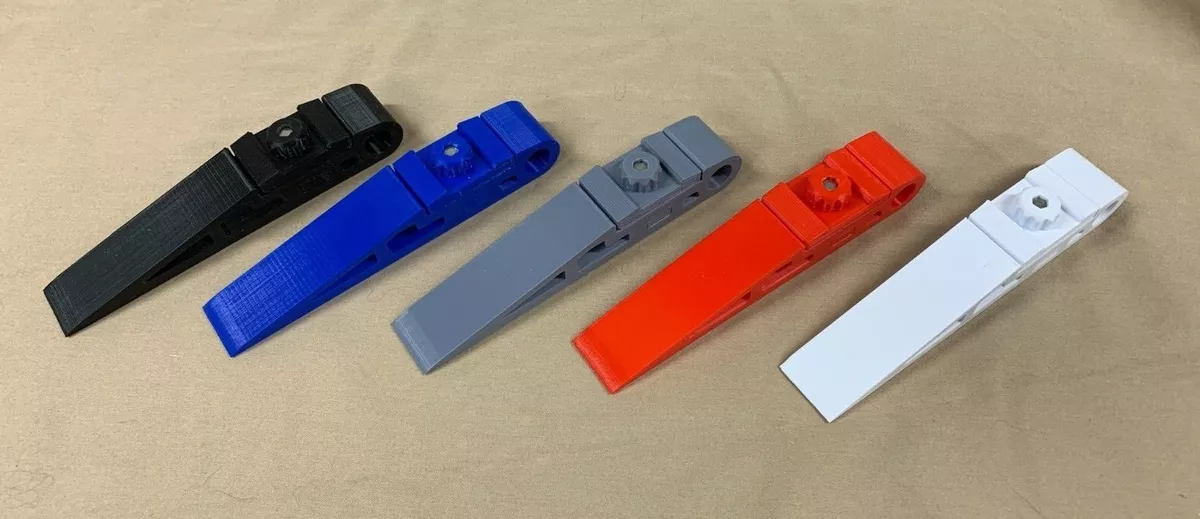 Sanding Block 1 Inch Wide Assorted Colors PLA Plastic Hobby Modeling Finishing