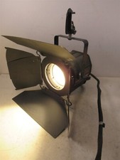 Strand Lighting Fresnelite Studio 6" Fresnel Spot Light for Stage with Barndoors
