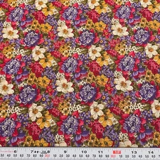 Vintage 2002 Spring Garden by P&B Textiles Floral Cotton by the HALF YARD