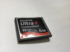 1pcs 4gb Sandisk ULTRA II Compact flash memory CF I DSLR CF Nikon Canon 