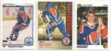 Glenn Anderson UD | Mark Messier Heroes | Tyler Wright RC | Oilers Lot x3