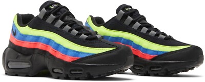 Nike Air Max 95 Black Neon Running Sneakers Retro Shoes Low Top