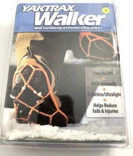 YakTrax Walker Traction Ice Snow Ultralight Sz S NIP Mens 8.5-Womens 6.5-10