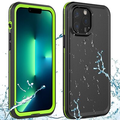 iPhone 13 Pro Max, 13 pro, 13 mini Waterproof Case Shockproof w Screen Protector