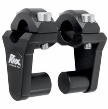 ROX BLACK 2 PIVOTING RISERS FOR 7/8 HANDLEBAR...