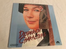 NEW DESPERATE CHARACTERS SHIRLEY MACLAINE LASERDISC PARAMOUNT DIS BY PIONEER
