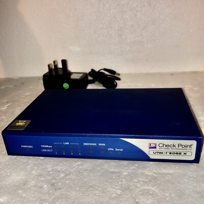 Check Point UTM-1 Edge X - SBX-166LHGE-5 - mit Netzteil