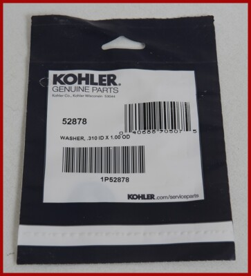 #ad Genuine Kohler WASHER FLAT Part # 1P 52878 FREE SHIPPING $17.00