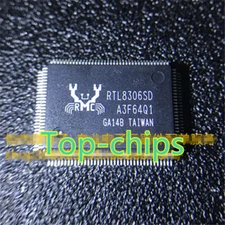 2PCS NEW RTL8306SD REALTEK QFP 