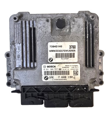 Mini Cooper S 2011-2012 Turbo Engine Computer Module ECU ECM PCM 7 648 190