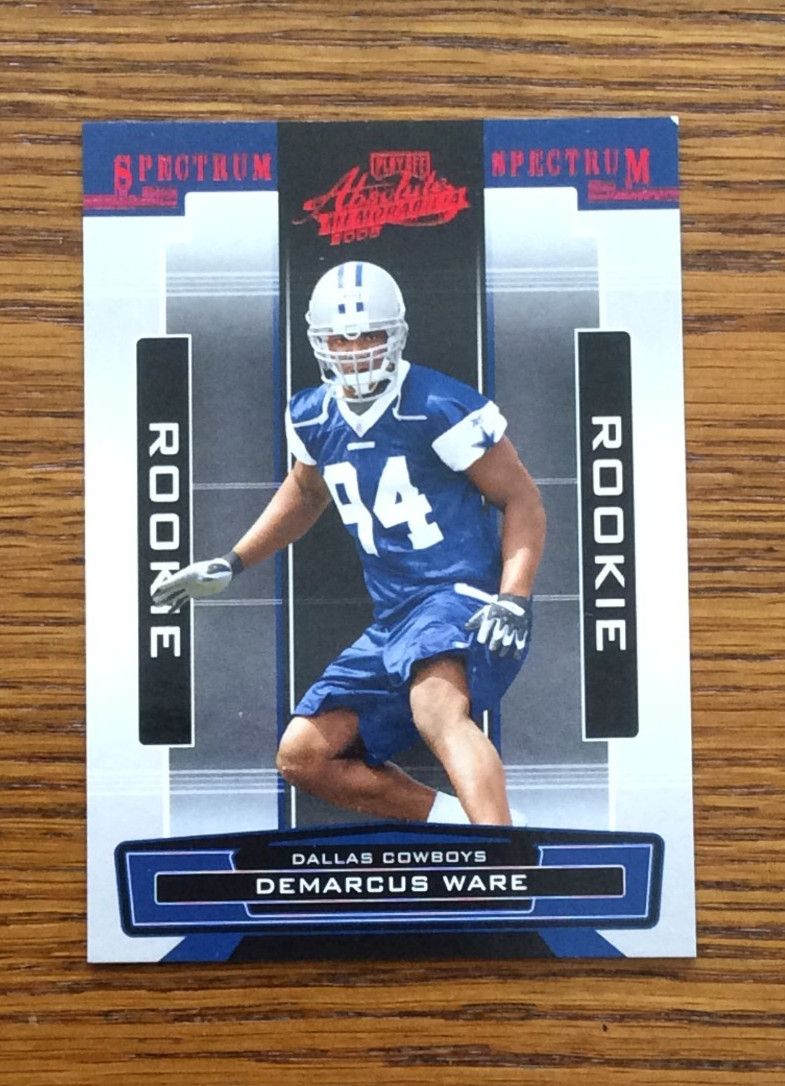 DeMarcus Ware Playoff Absolute Memorabilia #151 Spectrum Red