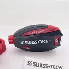 Swiss+Tech BodyGard ESC 5-in-1 Auto Emergency Tool Keychain Window Breaker LED