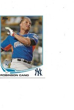 2013 TOPPS HOME RUN DERBY YANKEES ROBINSON CANO