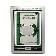 Vintage 1980 Radio Shack TRS-80 Pocket Computer Program Personal Finance 26-3518