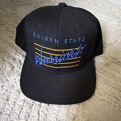 Mitchell & Ness Golden State Warriors NBA Snapback Cap Black w/ Green Underbrim
