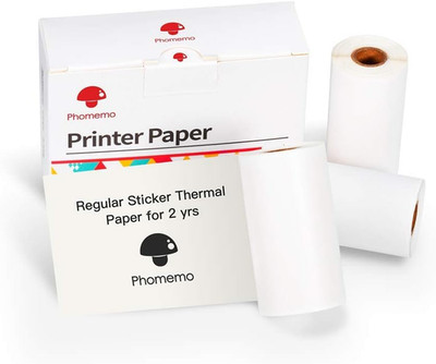 Phomemo M02 Druckerpapier   Selbstklebende Thermopapie Etiketten Für M02Pro, M02