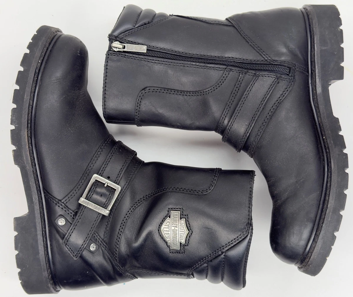 バイカーHARLEYDAVIDSONライディングブーツサイズ9 1/2 Harley-Davidson Motorcycle Boots for sale | eBay