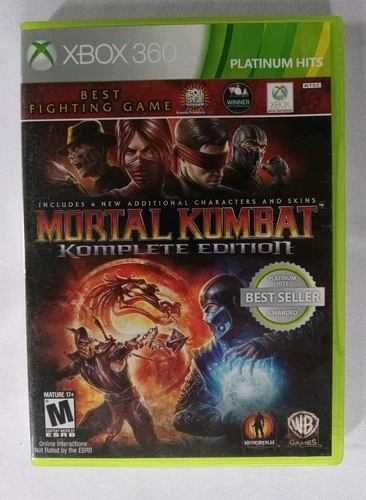 Mortal Kombat Komplete Ed. - Microsoft Xbox 360