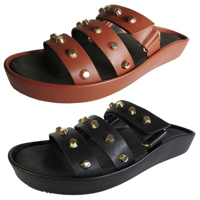 Gentle Souls Womens Unity 2 LE Studded Platform Sandal