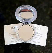 (2) PUR LIGHT LN6 4-in-1 Pressed Mineral Makeup Broad Spectrum SPF 15 .28 oz ea