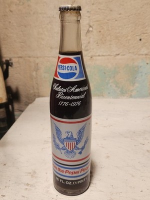 Commemorative Pepsi Bottle 1976 16oz Pint ~Colorado Centennial