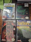 New ListingNES COMPLETE LOT Swords And Serpants, Startropics, Wizardry, Castlevania 2!!