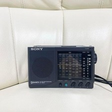 Sony ICF-SW22 SW/FM/AM Portable Radio Black Audio Sound From Sony ICF-SW22 SW/FM/AM Portable Radio Black Audio Sound From