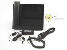 Poly CCX 700 Touchscreen Business Media VoIP Phone (Black) Built-in Camera
