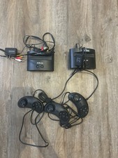 AtGames SEGA Genesis Home Console Lot with Controllers, Cables, Composite RCA