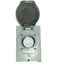 Generator Inlet Box - 3 Prong L5-30 - 30 Amp 125V Power Input Inlet