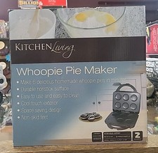 Kitchen Living 6 Pie Whoopie Maker Nonstick C...