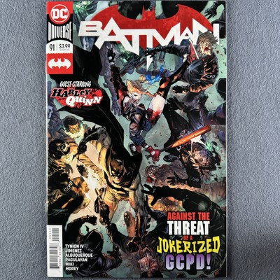 BATMAN #91 NM Range (2020 DC Comics) Cover A Deathstroke Designer Riddler