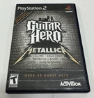 Guitar Hero Metallica Sony PS2 Complete CIB with Manual