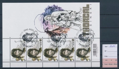 LS75672 Belgium 2015 Thorgal comics FDC cancel good sheet used