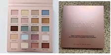 ICONIC LONDON Treat Yourself 20 shades Eyeshadow Palette NIB Matte/Shimmer/Spark