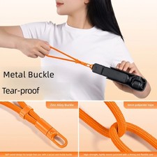 Wrist Camera Lanyard Strap with Rotating Metal Base for Travel Carry Handheld